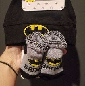 Baby cap and bootie set